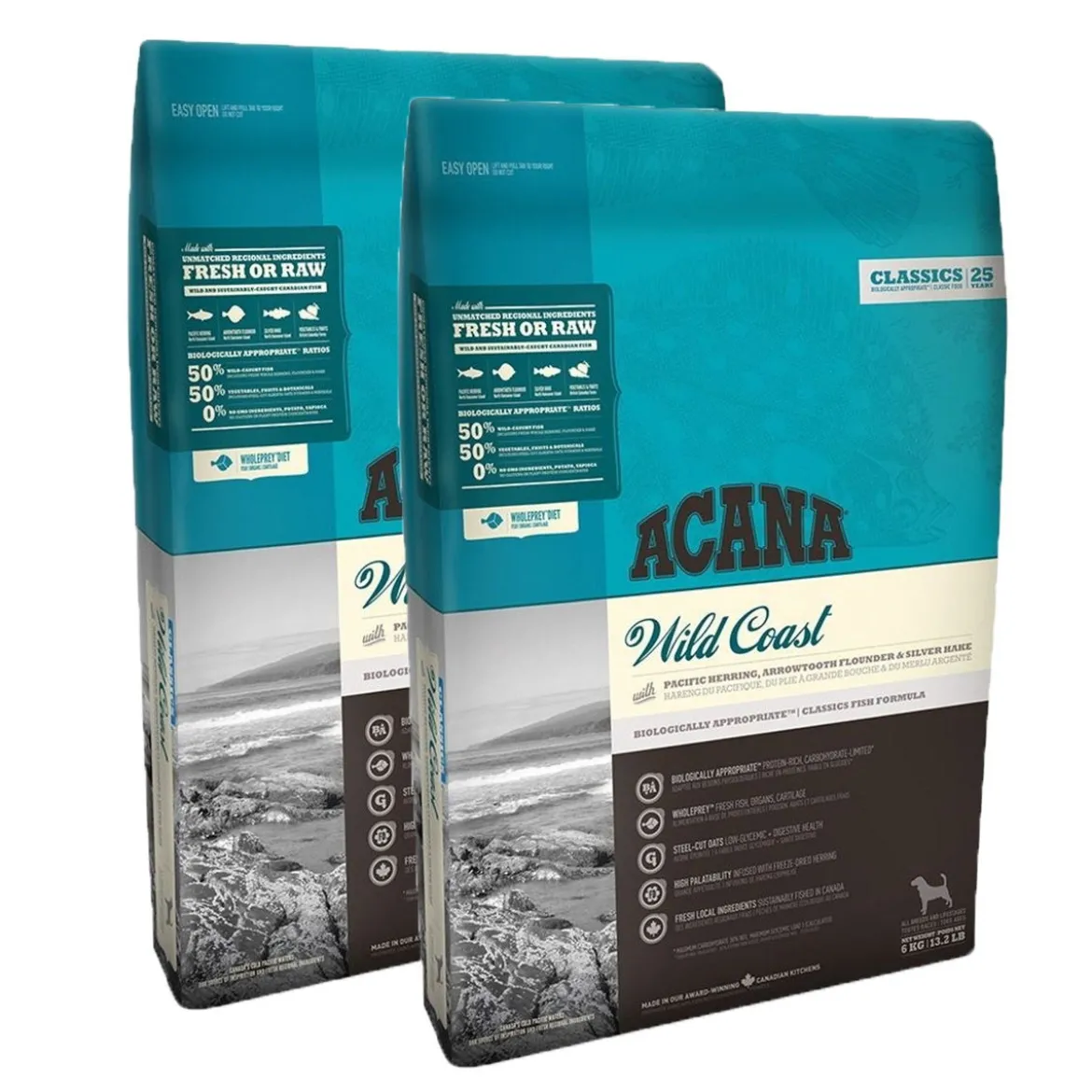 Acana Dog Wild Coast 2x9,7 kg