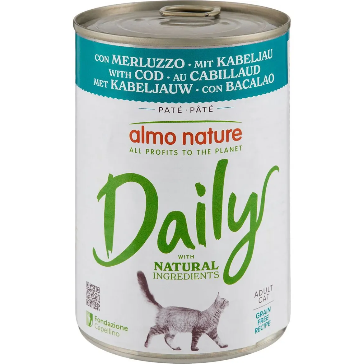 Almo Nature Daily cat Turska 400 g