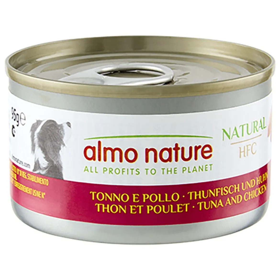 Almo Nature HFC dog tonnikala & kana 95 g