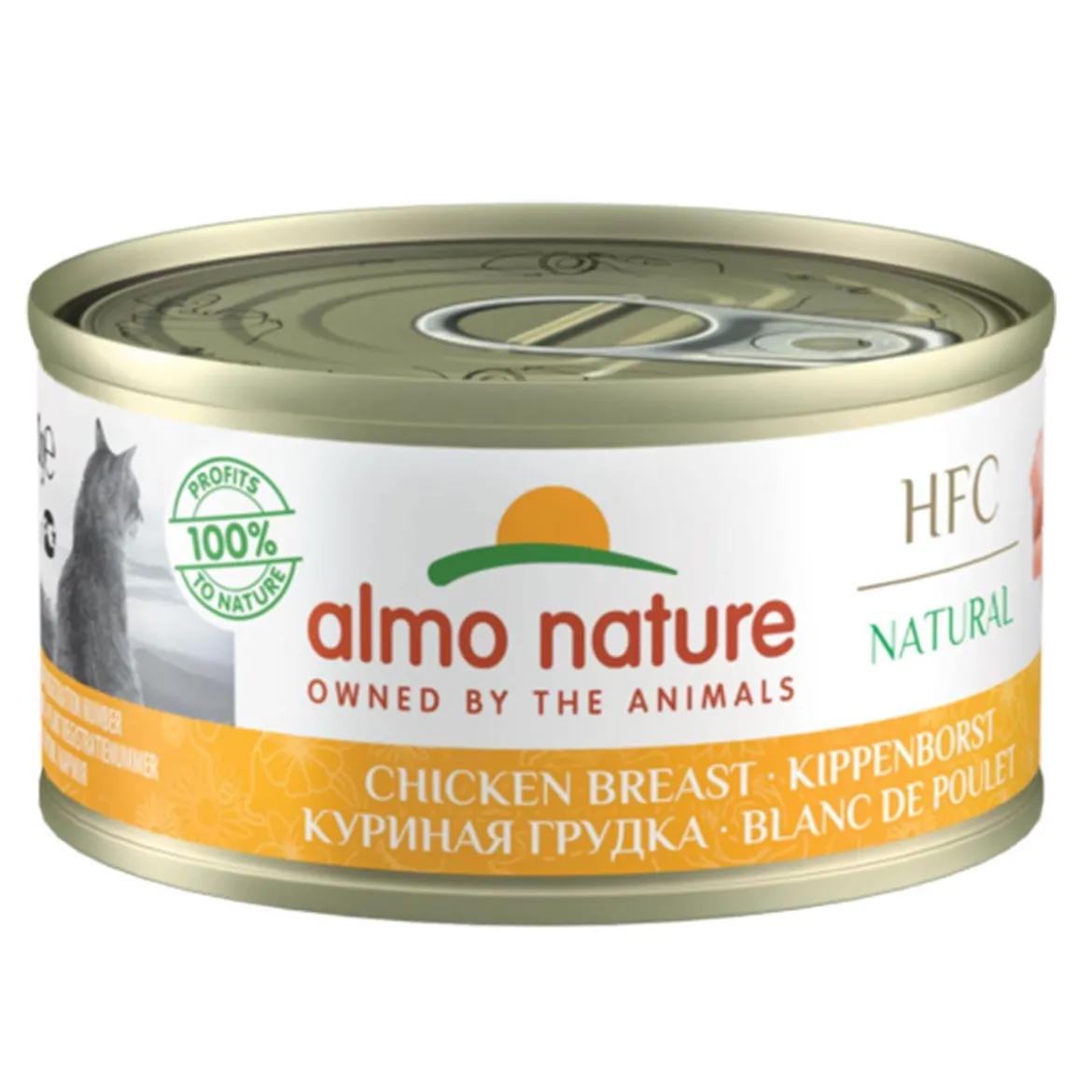 Almo Nature HFC -kissan märkäruoka, kananrinta 70 g