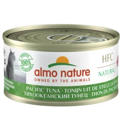 Almo Nature HFC -kissan märkäruoka, Tyynenmeren tonnikala 70 g