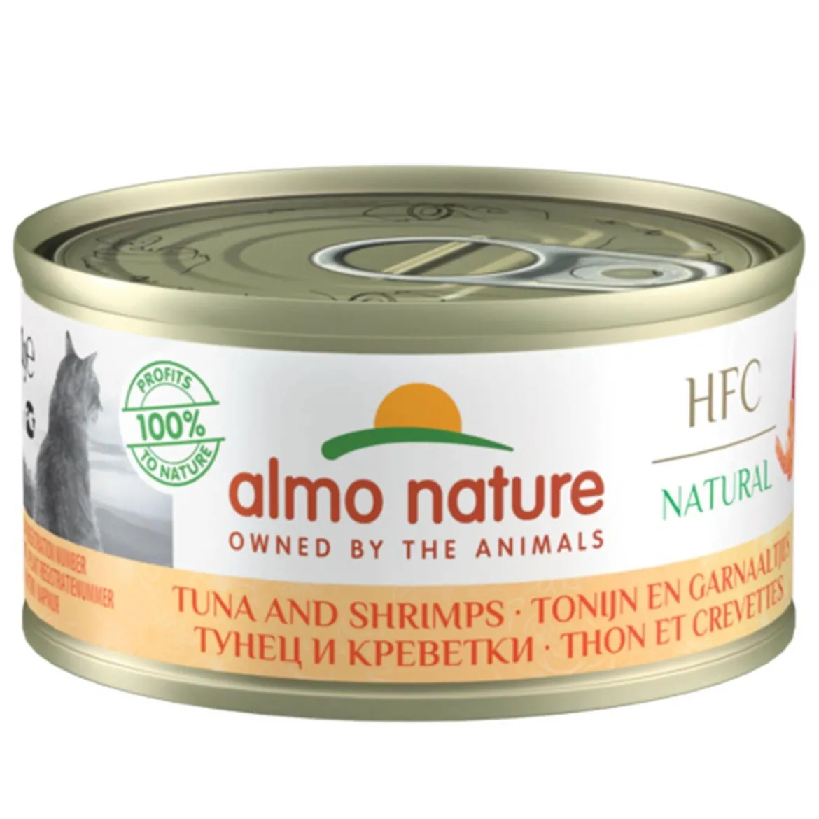 Almo Nature HFC, tonnikala ja katkarapu