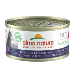 Almo Nature HFC tonnikala, kana, kinkku 70 g