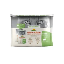 Almo Nature Holistic cat Anti-Hairball 6x70g