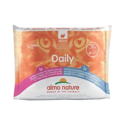 Almo Nature Multipack tonnikala & lohi - turska & katkarapu 6x70g