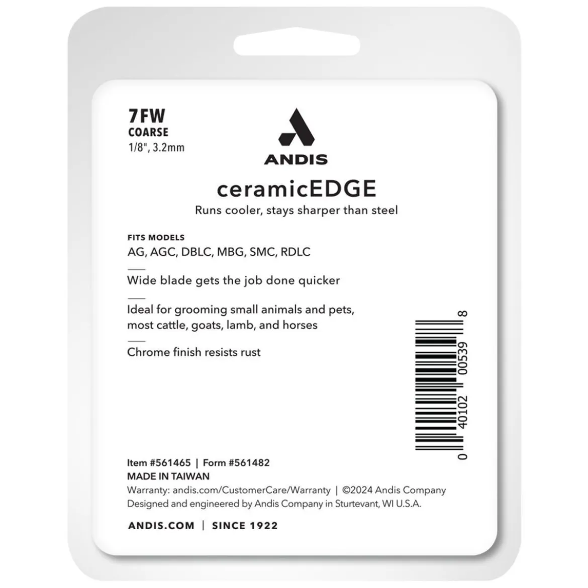 Andis CeramicEdge Wide leveä terä