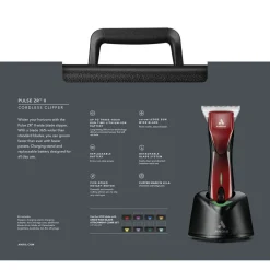Andis Pulse ZR II Wide trimmauskone punainen