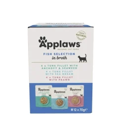 Applaws Cat Kalaa liemessä, multipack 12x70g
