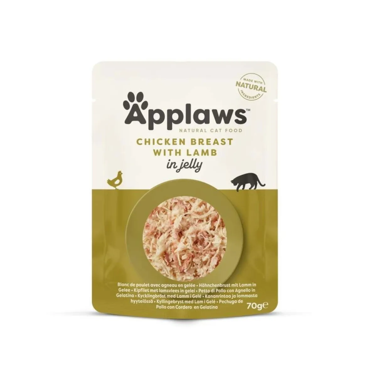 Applaws Kana & Lammas hyytelössä 70g