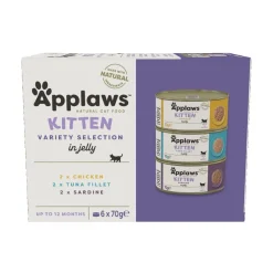 Applaws Multipack Kitten Mixed Selection jelly 6 x 70 g