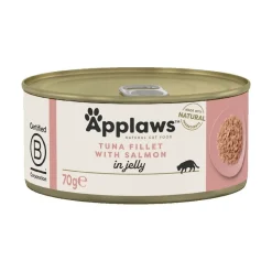 Applaws Tonnikala/Lohi hyytelössä 70g
