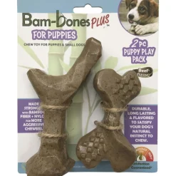 BamBones Plus Beef Puppy 2-pack