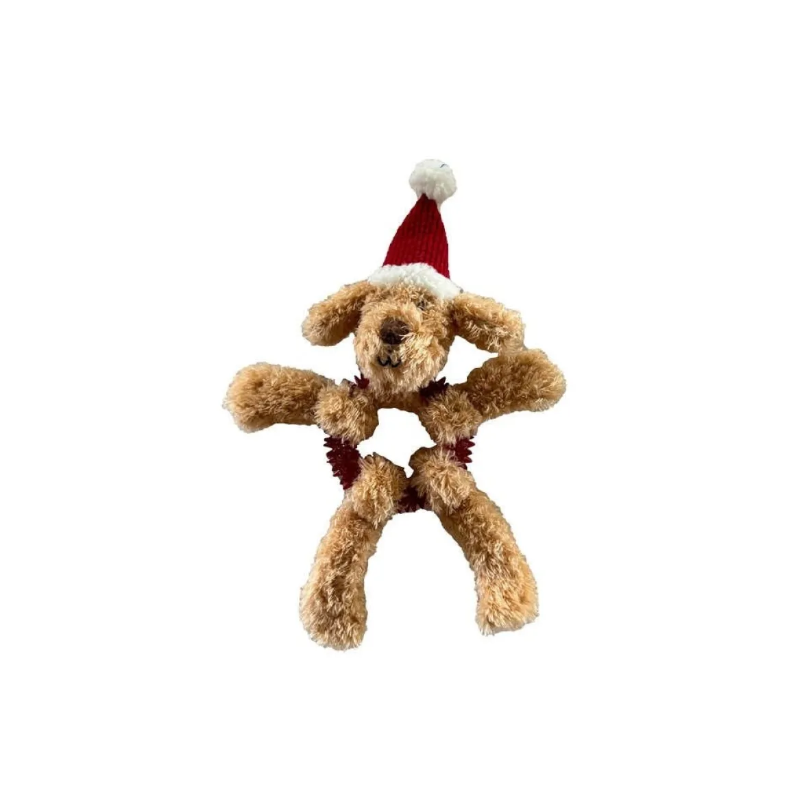 Bark-A-Boo Classic Christmas Tale TPR-piikkirengaskoira