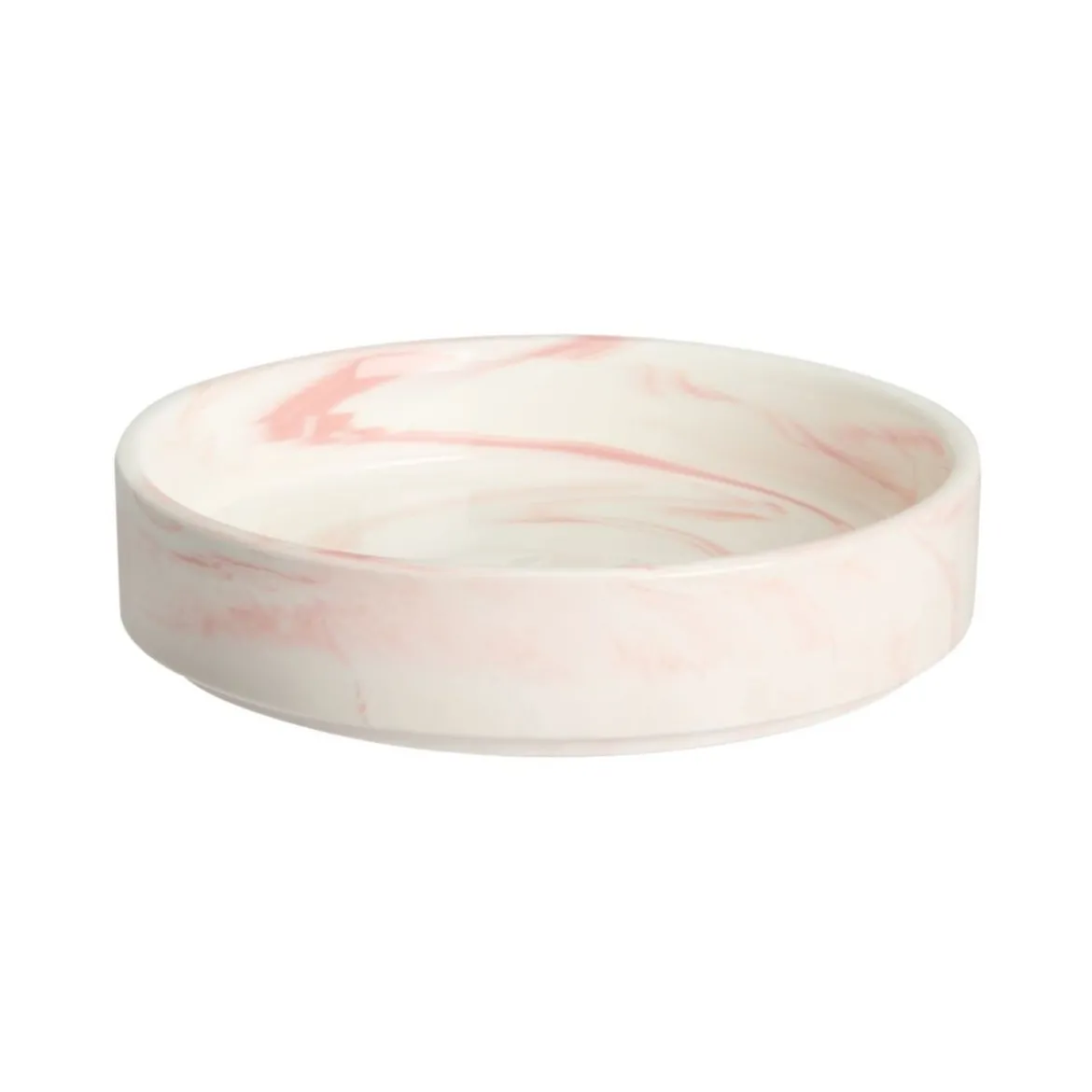 Basic Marble kissan keramiikkakuppi, roosa 13 cm