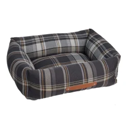Basic Premium Swift koiranpeti tummanharmaa tartan