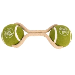 Beeztees duo tennispallo köydellä