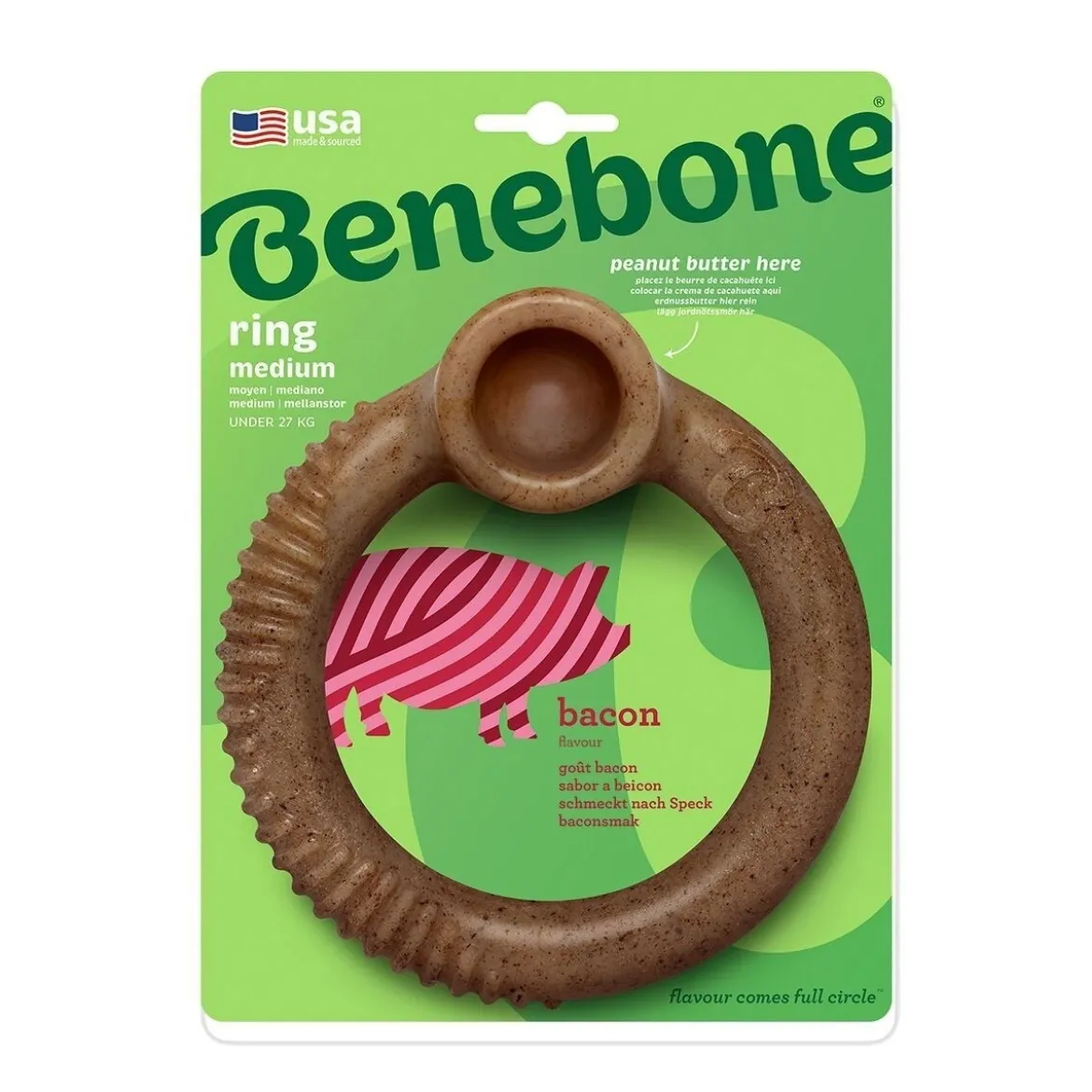 Benebone Ring Bacon