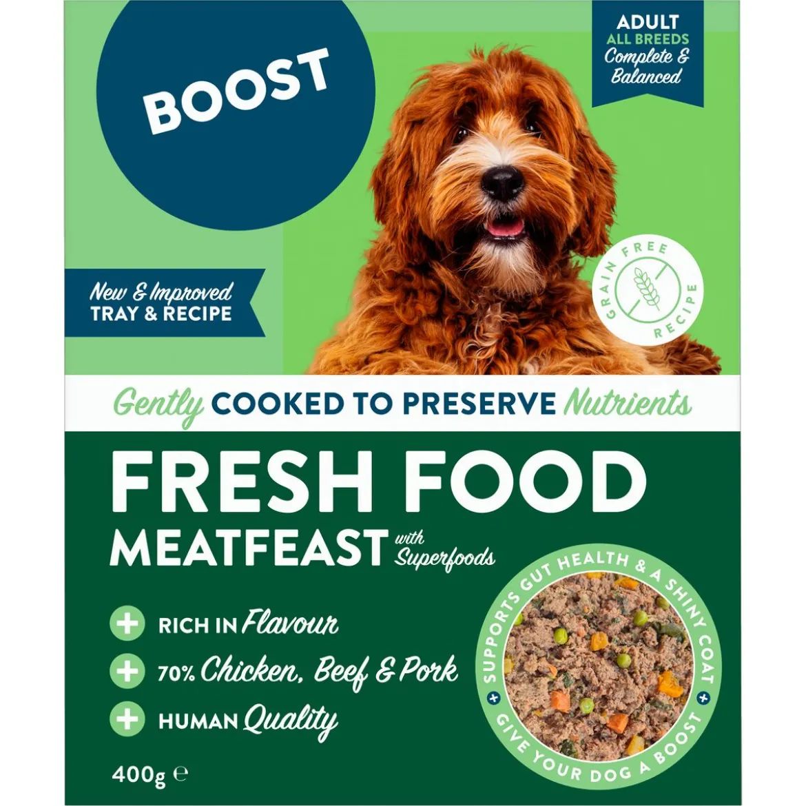 Boost Fresh Meatfeast 400 g