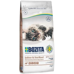 Bozita Feline Indoor & Sterilised Grain Free Reindeer