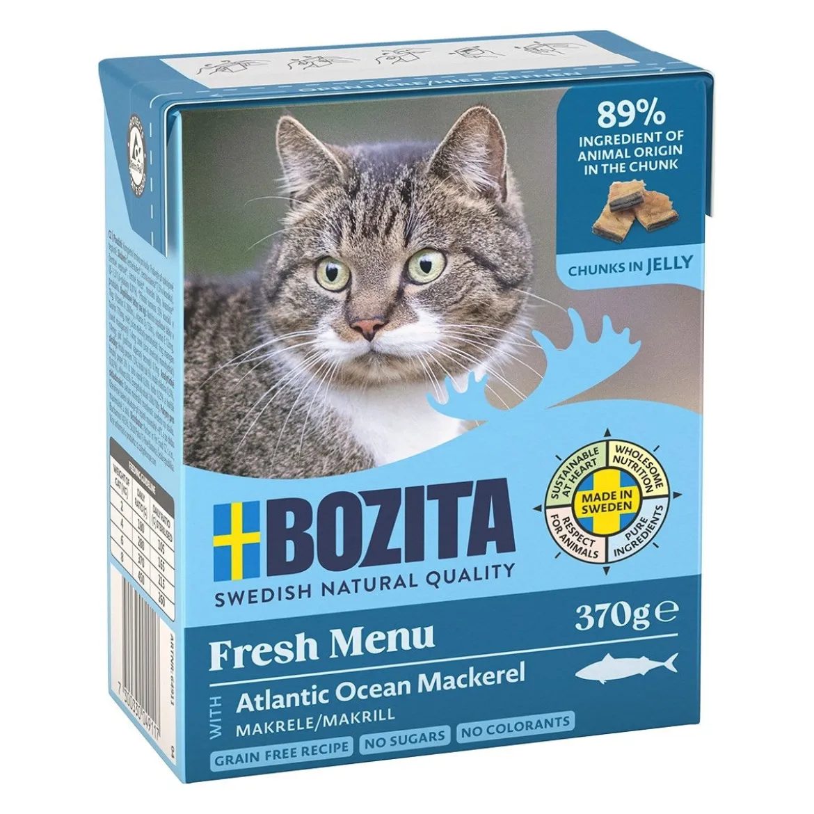 Bozita Feline Jelly Makrilli 370g