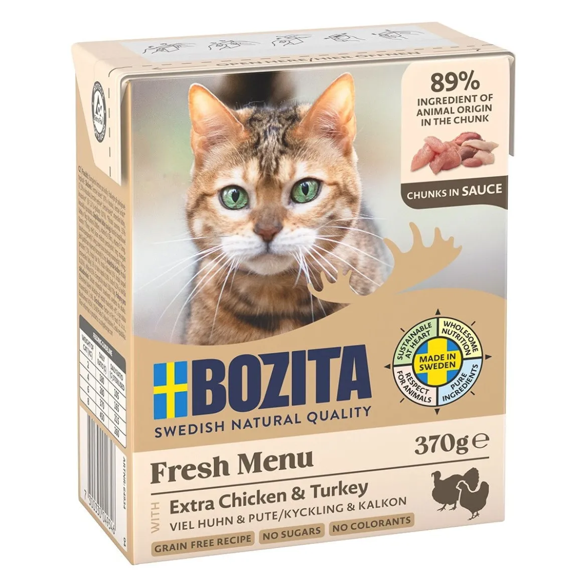 Bozita Feline Kana & kalkkuna 370g