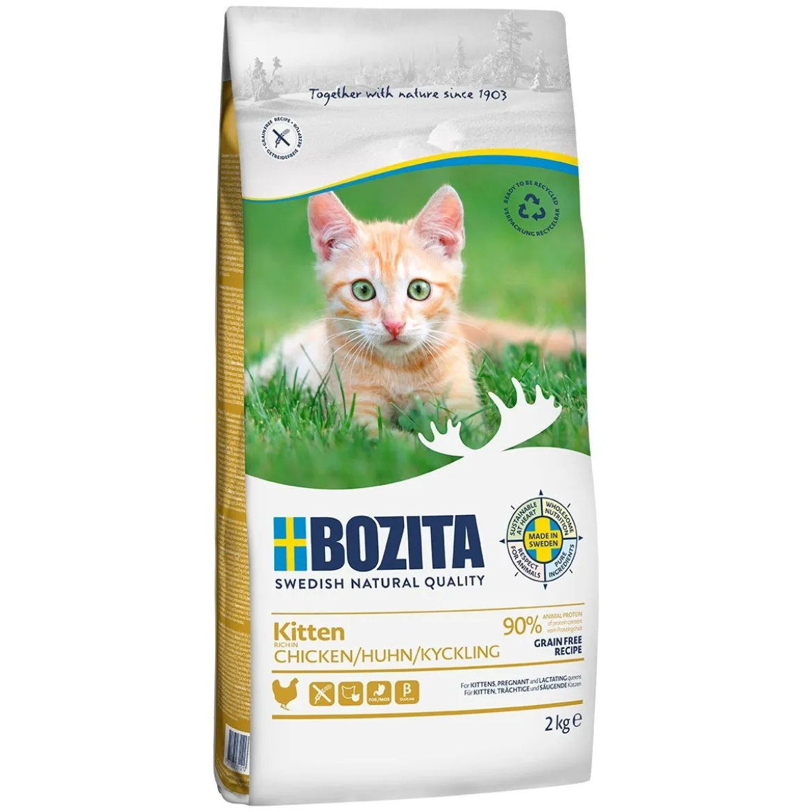 Bozita Feline Kitten Grain Free Chicken