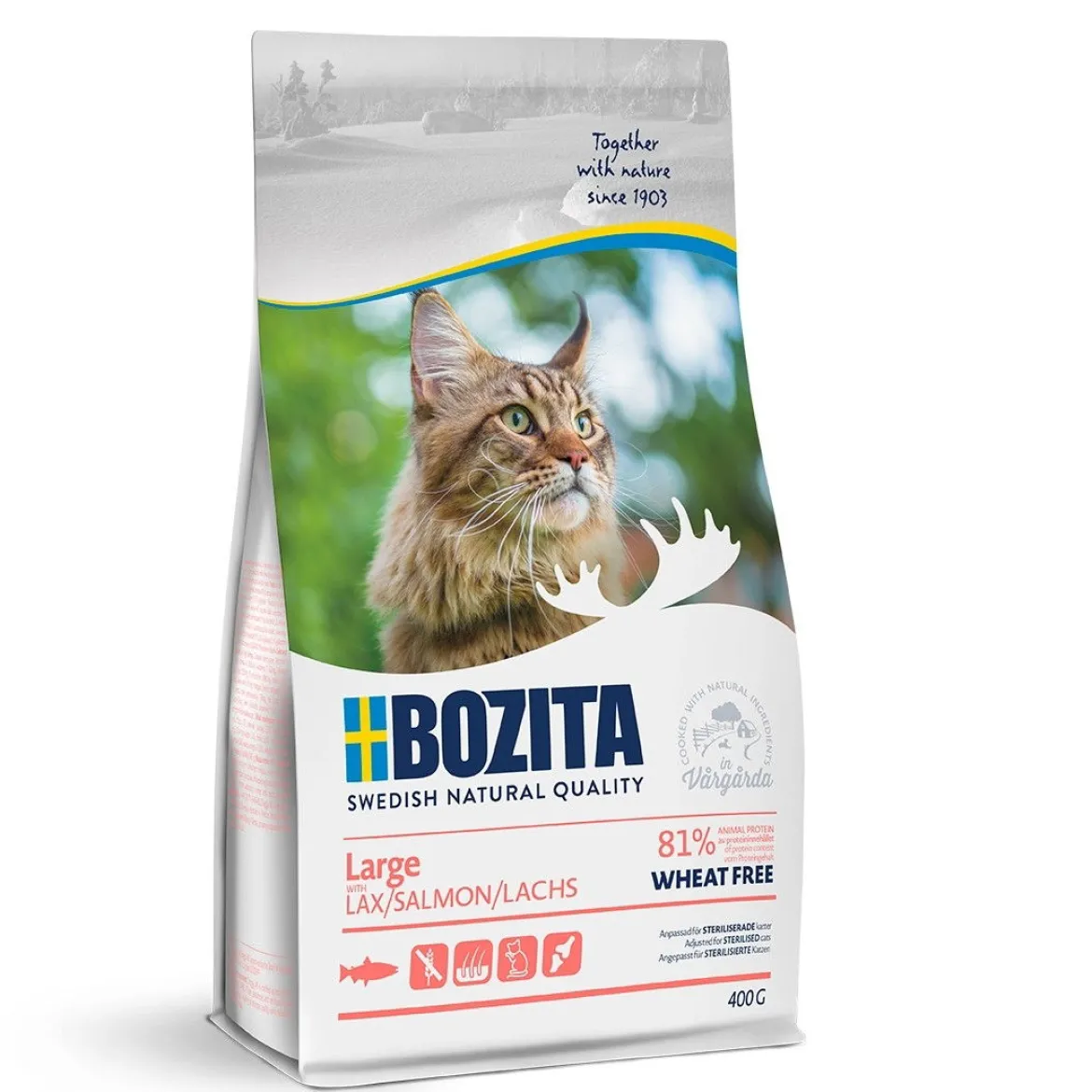 Bozita Feline Large Wheat Free Salmon