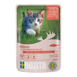 Bozita kitten lohi kastikkeessa 85 g