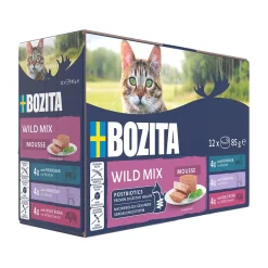 Bozita Mousse Mixed Wild 12x85g