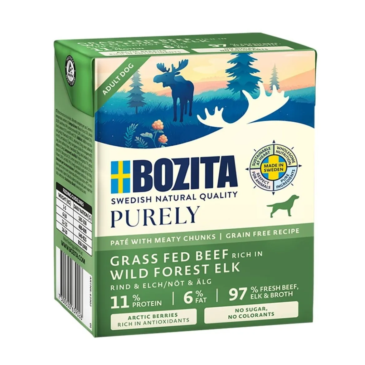 Bozita Purely Paté Hirvi 370 g