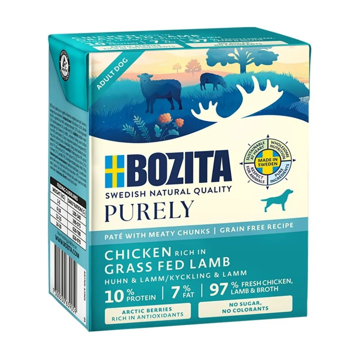 Bozita Purely Paté Lammas 370 g
