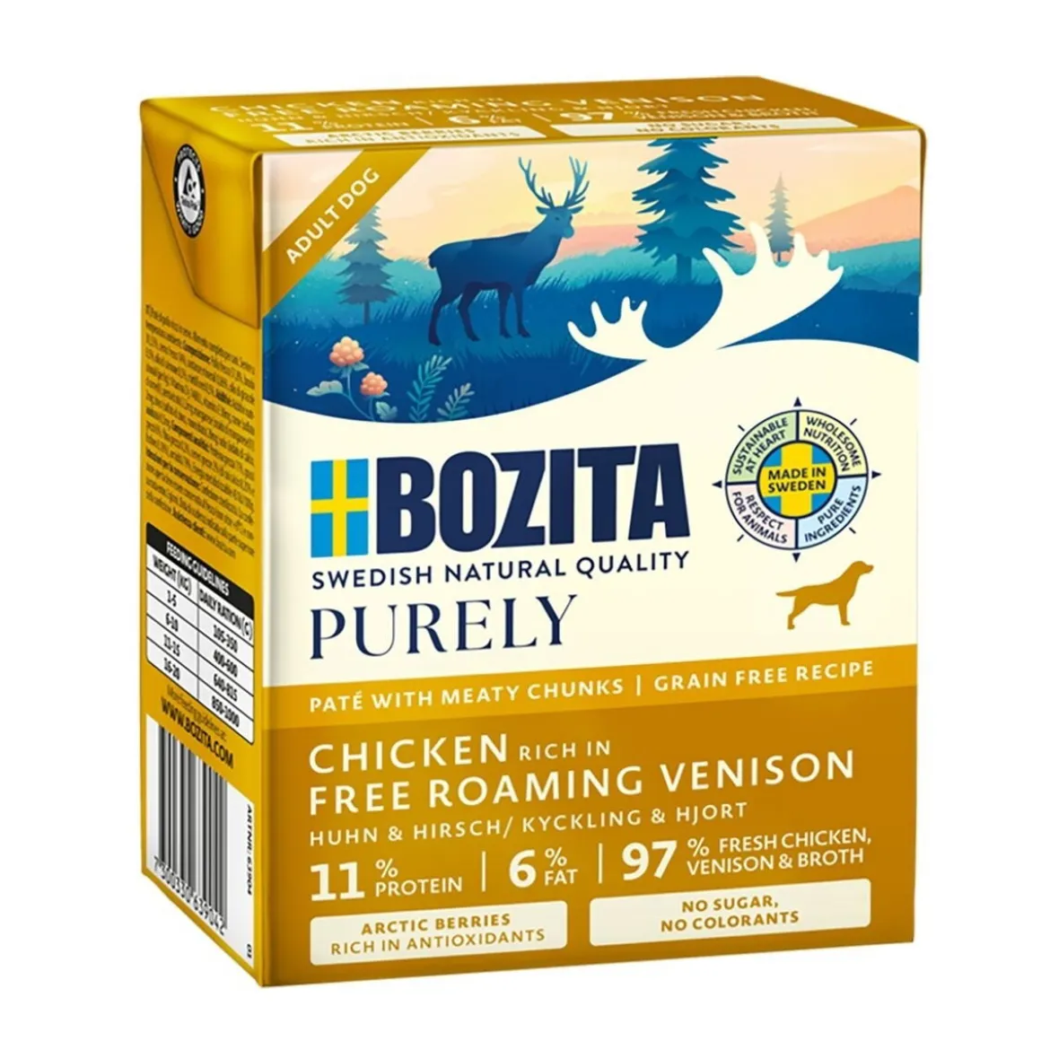 Bozita Purely Paté Peura 370 g