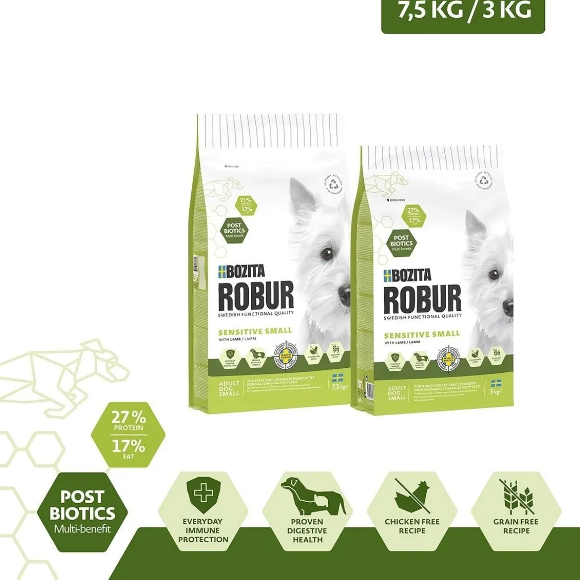 Bozita Robur Adult Small Breed Sensitive
