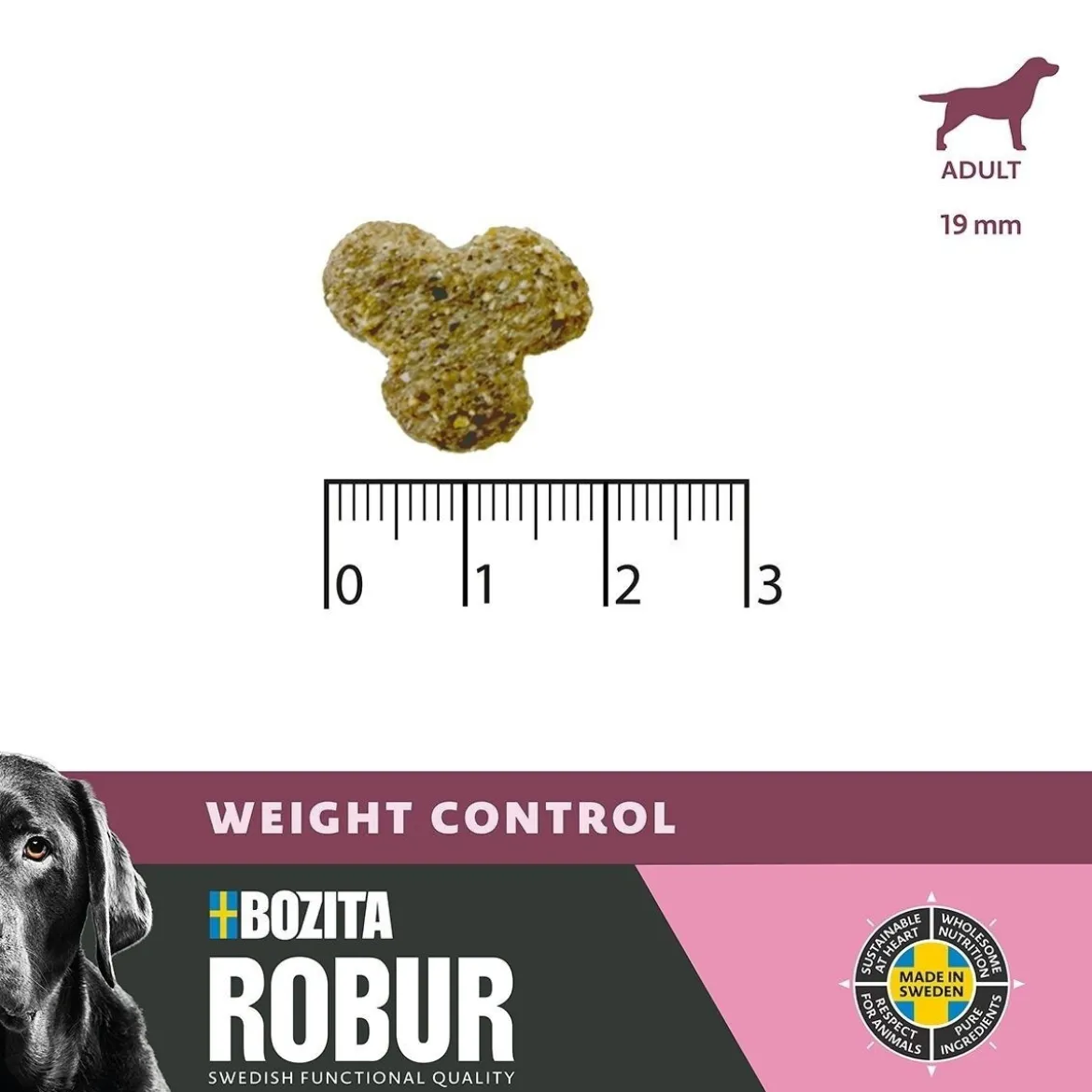 Bozita Robur Weight Control 12kg