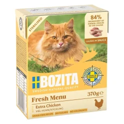 Bozita Sterilised Extra Kana kastikkeessa 370 g