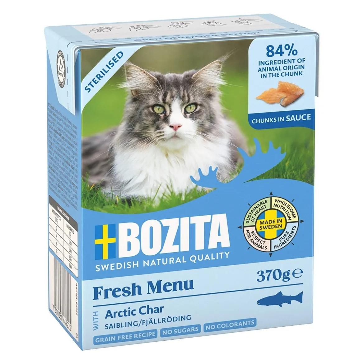 Bozita Sterilised nieriää kastikkeessa 370 g