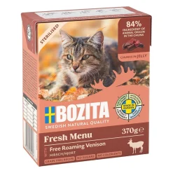 Bozita Sterilised peuraa hyytelössä 370 g