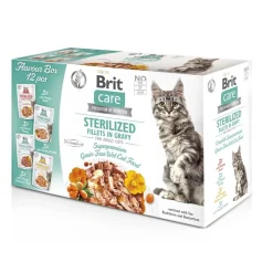 Brit Care Cat gravy Sterilized multipack 12x85 g