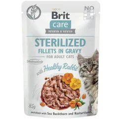 Brit Care Cat Sterilized kani kastikkeessa 85 g