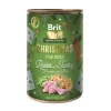 Brit Care Dog Christmas can Rabbit and Turkey 400g