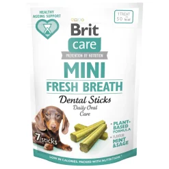 Brit Care Dog Mini treats FRESH BREATH 120 g