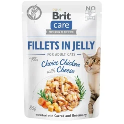 Brit Care Jelly kanafilee & juusto hyytelössä 85 g