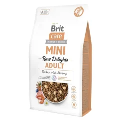 Brit Care Mini Raw Delights Turkey with Shrimp 2 kg