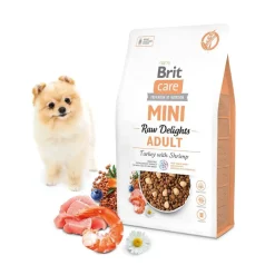 Brit Care Mini Raw Delights Turkey with Shrimp 2 kg