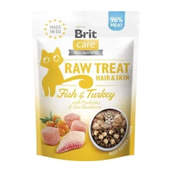 Brit Care RAW Hair&Skin kalkkuna-lohiherkku 40 g