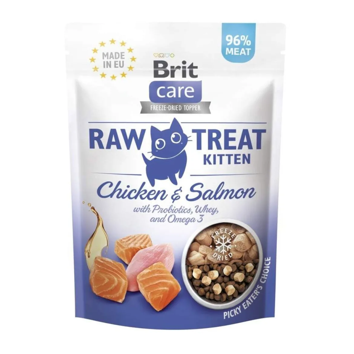 Brit Care RAW kana-lohiherkku kissanpennulle 40 g