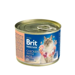 Brit Premium by Nature Cat Kana & Riisi 200 g