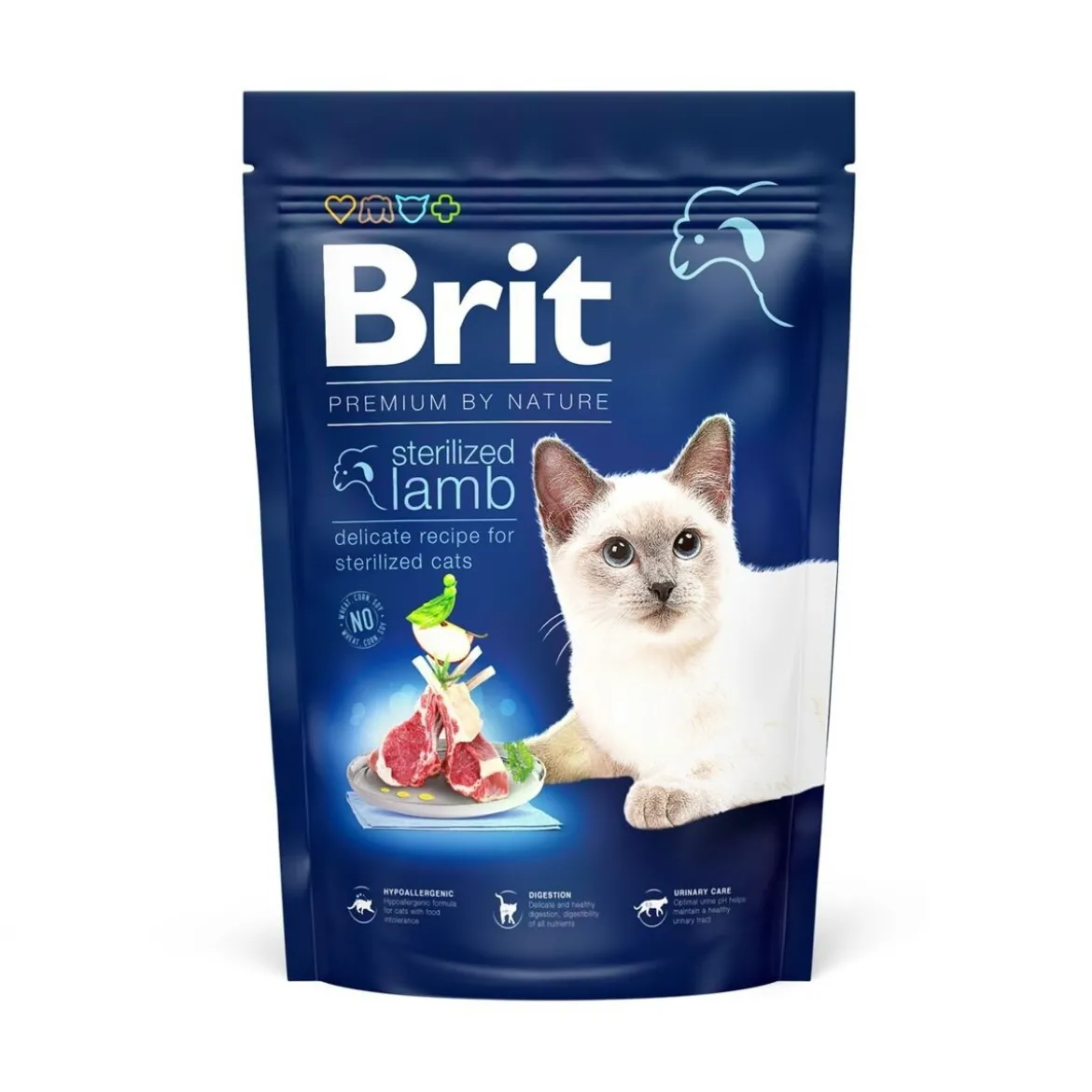 Brit Premium by Nature Cat sterilized lammas