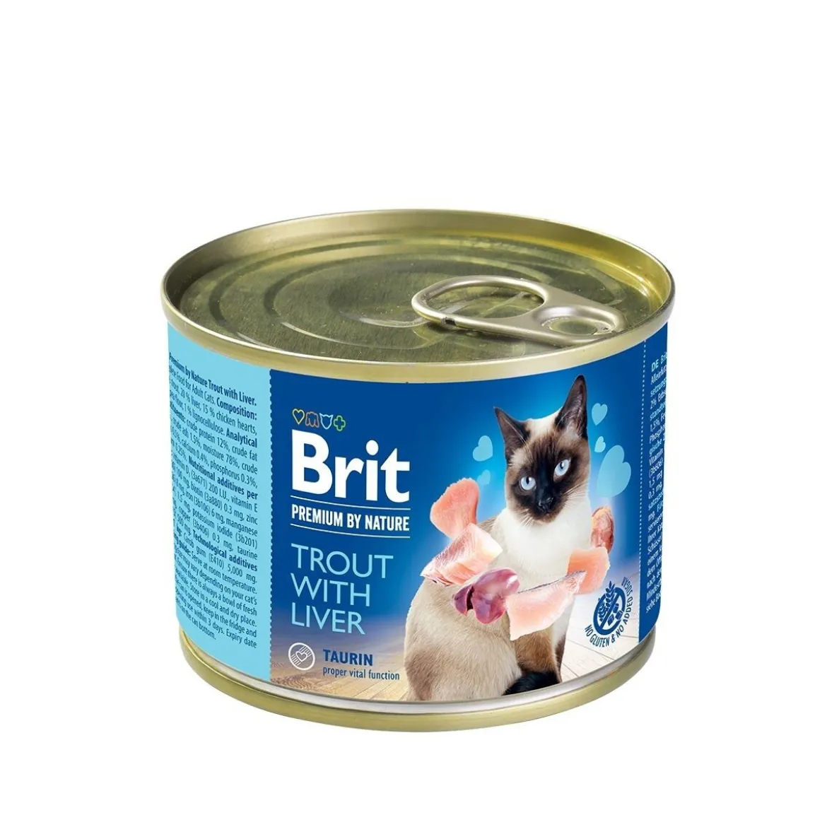 Brit Premium by Nature Cat Taimen & Maksa 200 g