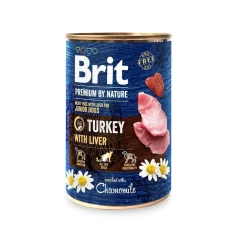 Brit Premium by Nature Dog Kalkkuna & Maksa 400 g